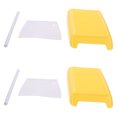 thumbnail image 1 of 2 Pcs Household Garganelli Boards Practical Plastic Pasta Gnocchi Boards (Yellow), 1 of 9