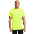 thumbnail image 2 of Hanes T-Shirt de Performance Unisexe Adulte X-Temp, m, Néon Citron Chiné, 2 of 5
