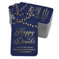 thumbnail image 1 of Inkdotpot Gold Foil Paper Hang Tags Happy Diwali Favor Tags 100 Pack, 1 of 6