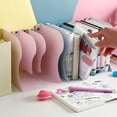 thumbnail image 4 of Huayishang Adjustable Bookends Book Ends For Shelves Metal Bookend For Heavy Books Desk Magazine File Organizer Holder Extends Up To 20in Book Stopper For Home Classroom, 4 of 9