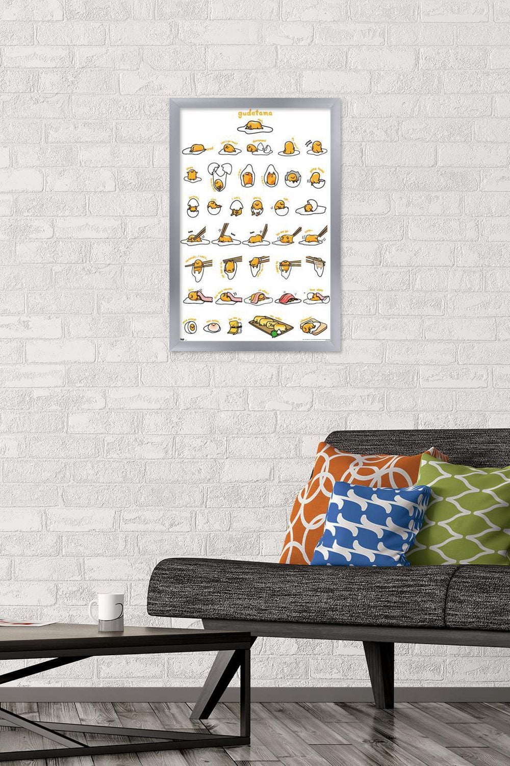 Gudetama - Grid Wall Poster