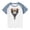 Marine, variante sur Feancey T-Shirts Graphiques pour Enfant Mignons Imprimés 3D Col Rond Hauts Raglan Manches Courtes T-Shirt Décontracté Tout-Petits Garçons Filles T-Shirts Cadeaux Fantaisie Rose 13 Ans