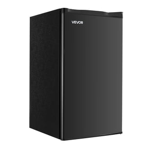 VEVOR Mini Fridge 3.2 Cu.Ft Single Door Compact Small Refrigerator Dorm Black