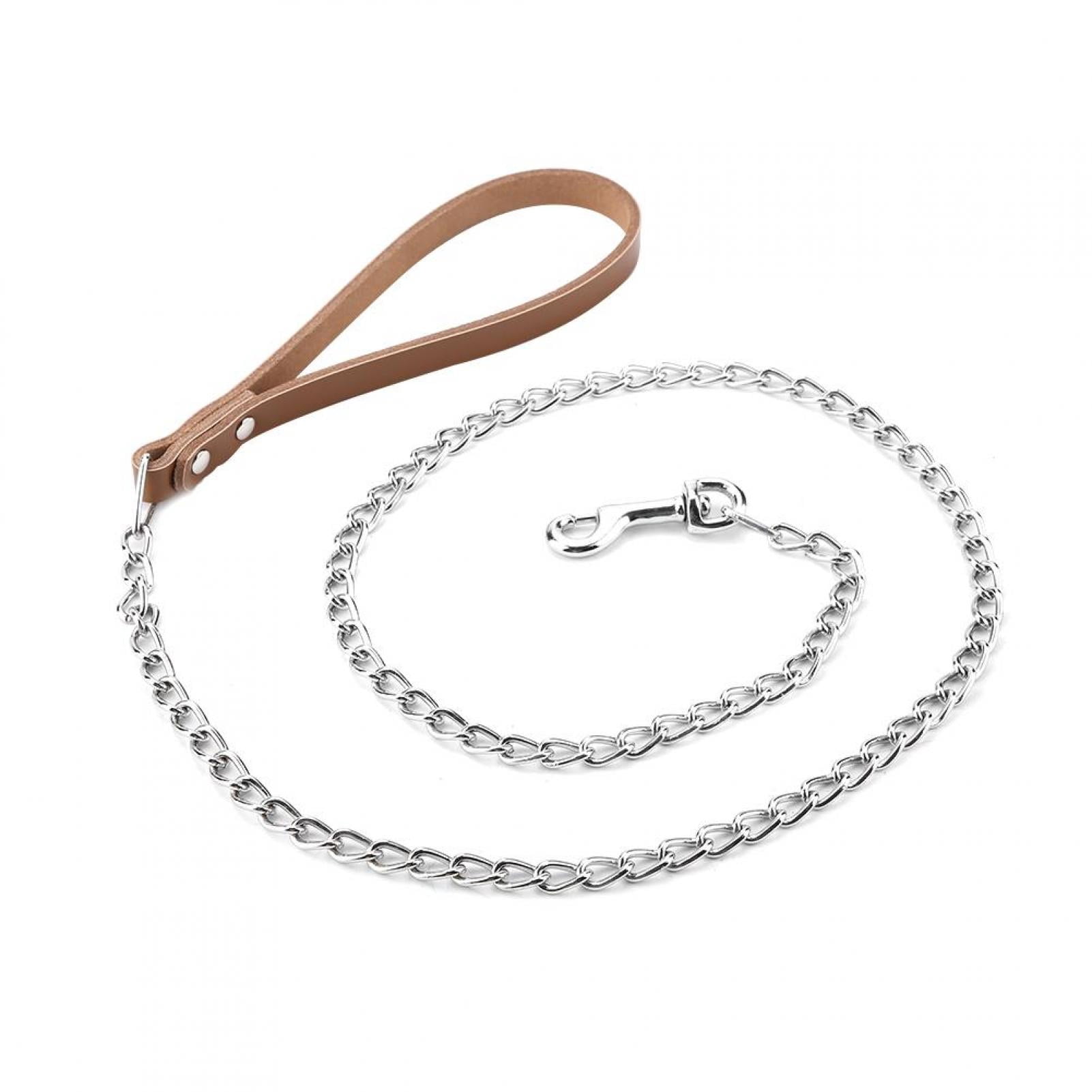 Sturdy Metal Dog  Strap, Dog Leash, Anti-slip For Dog Leash Puppy Dog  Strap Training Collar