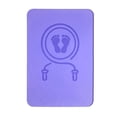 thumbnail image 3 of S SERENABLE Tapis de Corde à Sauter Sans Fil Entraînement Physique Protection de Plancher Réduction du Bruit Tapis d'Exercice Violet, 3 of 9