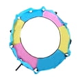 thumbnail image 4 of braveheart Housse de Ressort de Trampoline Résistante aux Déchirures Épaisse Cadre Résistant à l'Eau Coussinet Rond Jaune Bleu Rose 1,4 m, 4 of 6
