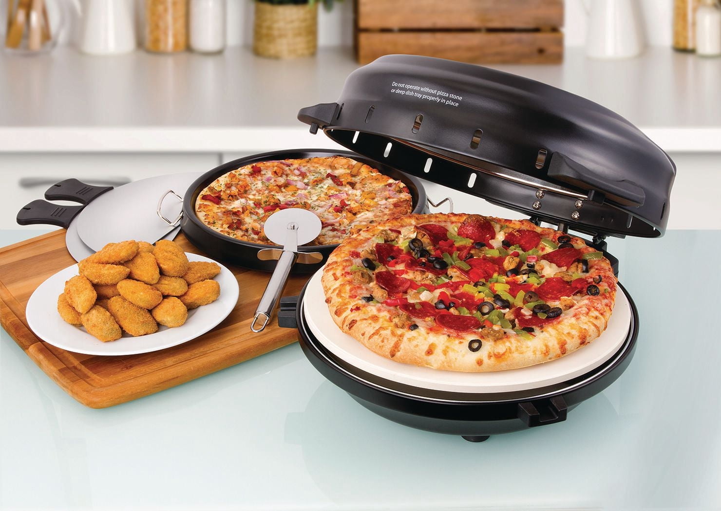 Four à pizza électrique, PM600, d'Euro Cuisine