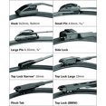 thumbnail image 2 of Bosch Wiper Blades Windshield Wiper Blade 21-CA Clear Advantage; OE Replacement; 21 Inch; Single, 2 of 3