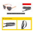 thumbnail image 2 of Kids Heart Shaped Sunglasses for Toddler Girls Age 0-3, UV 400 Protection, 2 of 6