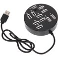 thumbnail image 1 of Usb Hub 10 Ports Usb Expander Usb Hub Extension For Laptop Desktop Computer, 1 of 6