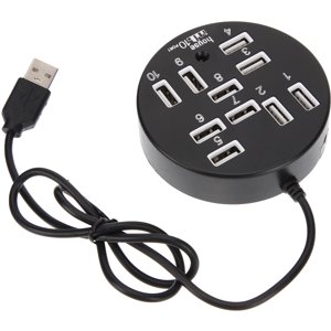 Usb Hub 10 Ports Usb Expander Usb Hub Extension For Laptop Desktop Computer