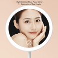 thumbnail image 4 of Vanity Mirror, Portable Makeup Mirror Foldable  for Eyebrow Trimming, 4 of 8