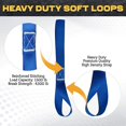 thumbnail image 2 of Heavy Duty Soft Loops –Pack Of 6 Tie Down Anchor Straps – Great For Motorcycle, Bike, Roof Rack, Etc., 2 of 5
