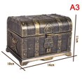 thumbnail image 1 of 1pc Retro Treasure Box with Lock Toys for Party Favors Props Decoration Pirate, 1 of 6