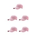 thumbnail image 2 of relayinert Lightweight And Breathable Sun Cap Sporty Style For Outdoor Enthusiasts Adjustable Strap Polyester Outdoors Sun Cap pink 5Set, 2 of 6