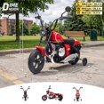 thumbnail image 3 of VOLTZ TOYS BMW R 18 Style 24V Kids Ride-On Motorcycle, Electric Motorized Cruising Toy Bike with Twist Throttle, Hand Brake Lever, Detachable Training Wheels, Red, 3 of 9