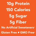 thumbnail image 4 of Think !, Protein+ 150 Calorie Bars, Salted Caramel, 5 Bars, 1.41 oz (40 g) Each, 4 of 5