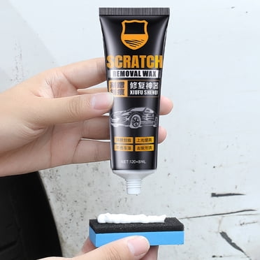 Drppepioner Cire pour Voiture Réparation des Éraflures Cire de Polissage pour l'Entretien Automobile Cire Noire Éraflures Réparation Magique Cire de Polissage au Lait Peinture pour Voiture Cire de Réparation des Éraflures Cire de Beauté pour Voiture 120g Facile à Utiliser Protection Longue Durée