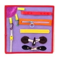 thumbnail image 1 of Siruishop Activity Board Accessory Part Cooperation Sensory Board Parts Boys Preschool Violet, 1 of 8