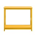 thumbnail image 4 of Convenience Concepts Oxford Console Table in Yellow Wood Finish, 4 of 5