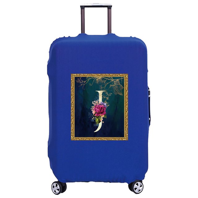Nouvelles Housses de Valise de Voyage Housses Protectrices Anti-Rayures Housse Anti-Poussière Réutilisable Housse Anti-Poussière Série Motif Floral 8flowerJ m