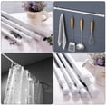 thumbnail image 2 of 2pcs Window Security Bar Telescopic Spring Tension Rod Closet Rod Curtain Bar, 2 of 9