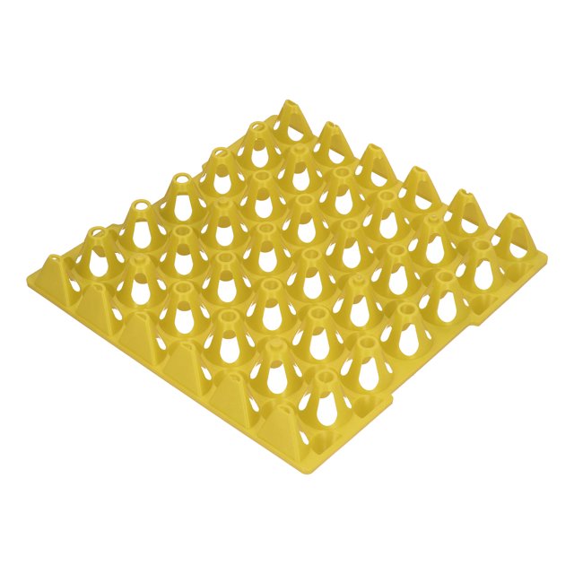 Egg Tray, Stackable 30 Cell 5PCS Egg Flats For Hennery For Farm Red,Blue,Yellow,Green
