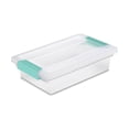 thumbnail image 2 of Sterilite Petite Boîte à Pince Bac de Rangement Transparent avec Couvercle à Loquet, 6 Unités, 2 of 4