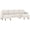 Beige, variant on HOMCOM Sectional Sofa, U Shaped Couch with Double Chaise, Beige