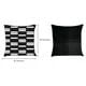 Paquet de 2 coussins décoratifs à imprimé bloc