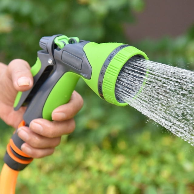 Nozzles for Garden Hose High Pressure Garden Hose Nozzle Watering Spray High Pressure Water Sprinkler with 10 Patterns High Pressure Garden Hose Nozzle Water Hose Nozzle High Pressure