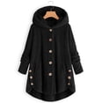 thumbnail image 2 of LSLJS Womens Oversized Hoodies Sweatshirts Fuzzy Fleece Pullover Outerwear Loose Cardigan Wool Coat Winter Jacket, 2 of 7