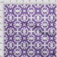 thumbnail image 4 of oneOone Georgette Viscose Purple Fabric Asian Block Floral Sewing Craft Projects Fabric Prints By Yard 42 Inch Wide, 4 of 4