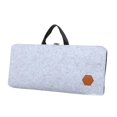 thumbnail image 4 of funtasica 87 Key Keyboard Case for Mechanical Keyboards Gaming PC Keyboard Storage Bag Light Gray, 4 of 9