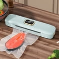 thumbnail image 2 of Vacuum Sealer Machine Vacuum Sealer Food Protector Vacuum Sealer Machine Automatic Food Vacuum Sealer for Food Preservation Sealing Packing System for Fresh Food and Food Storage Vacuum Sealer Bags, 2 of 6