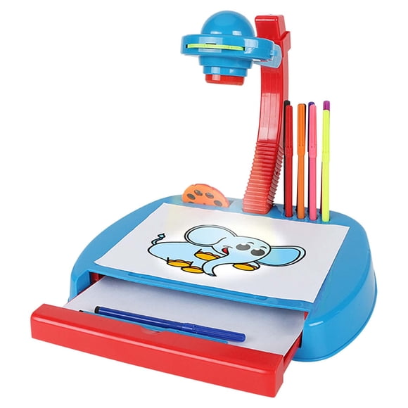Children's Projector Ainting Projection Desk Writing Board Drawing Board Toy 5ml