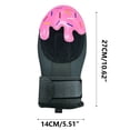 thumbnail image 3 of HOARBOEG Sliding Mitt, Baseball Sliding Mitt, Sliding Glove Baseball Softball Guard, Ergonomic Design Baseball Sliding Mitt Protect Fingers for Base Running, 3 of 6