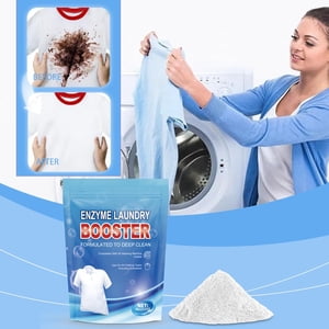 LSLJS Enzyme Laundry Booster Laundry Deodorant Laundry Detergent, Scrubbers, Home Accessories