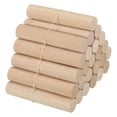 thumbnail image 1 of Unique Bargains 3/4 x 4 Inch Dowel Rods Wood Sticks Unfinished Wooden Dowel Rods Round Dowels Sticks 25 Pcs, 1 of 6