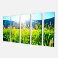 thumbnail image 2 of Magnifique Merveille de Nature Verte - Impression d'Art sur Toile Paysage, 2 of 3