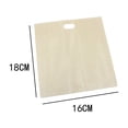 thumbnail image 3 of 5 Pcs Sacs pour Grille-Pain Réutilisables pour Fromage Grillé Sandwich Antiadhésif Réutilisable, 3 of 4