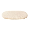 thumbnail image 1 of Maplenight Oval Bathroom Rugs Non Slip Washable 35x24in Soft Absorbent Bath Rugs Quick Dry Anti Mold Shower Rug for Bathroom Floor Tub and Shower Beige, 1 of 6