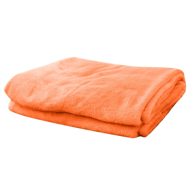 HWRETIE Super Soft Fleece Blanket Warm Throw Blanket Sofa Bed Cover Cozy Bedding Rug For Home