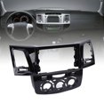 thumbnail image 3 of Car Stereo Radio Fascia Black Protective Panel for Hilux 2011-2016 Auto AC Models, 3 of 7