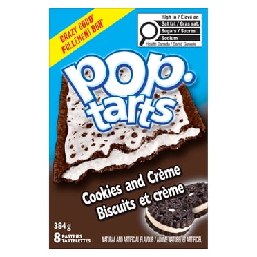 Tartelettes Pop-Tarts® Biscuits et crème, 384 g, 8 tartelettes