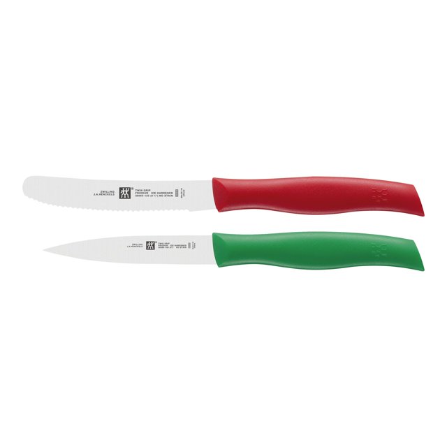 ZWILLING TWIN Grip Ensemble de Couteaux 2 Pcs, Couleurs Assorties
