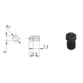 thumbnail image 2 of Xingzhi Tête d'Extrudeuse Filetée Universelle pour Imprimante 3D, Buse de Filament pour Machine d'Impression, Accessoires de Réparation, Pièces de Rechange 0.4/1.75mm, 2 of 6