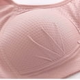thumbnail image 3 of Womens Bras Comfortable Pullover Bra Feature V-Neck Soft Bra Style W-1785 Red XXL, 3 of 7