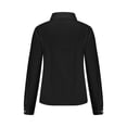 thumbnail image 4 of Besolor Button Down Shirts for Women Solid Color Long Sleeve Colared Tops Loose Office Blouses for Casual Work, 4 of 5