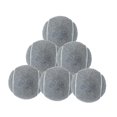 thumbnail image 4 of S SERENABLE 6Pcs Tennis Balls Practicing Workout Wear Resistant for Games Outdoor Indoor Grey, 4 of 9